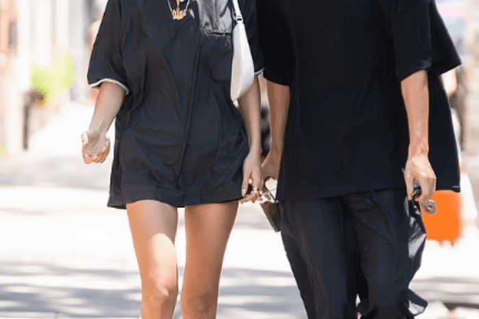 Bella Hadid wore shorts so short that it was almost impossible to see them