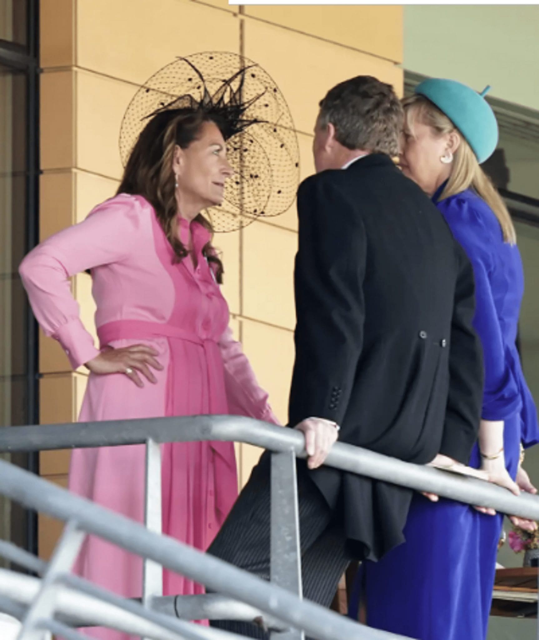 Kate Middleton's mom borrowed her daughter's dress from Ascot