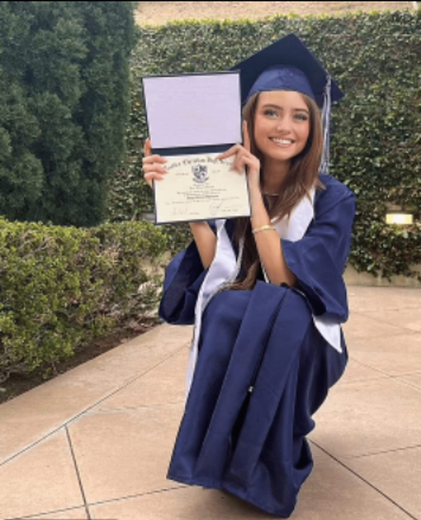Supermodel Heidi Klum shares footage from her daughter's graduation