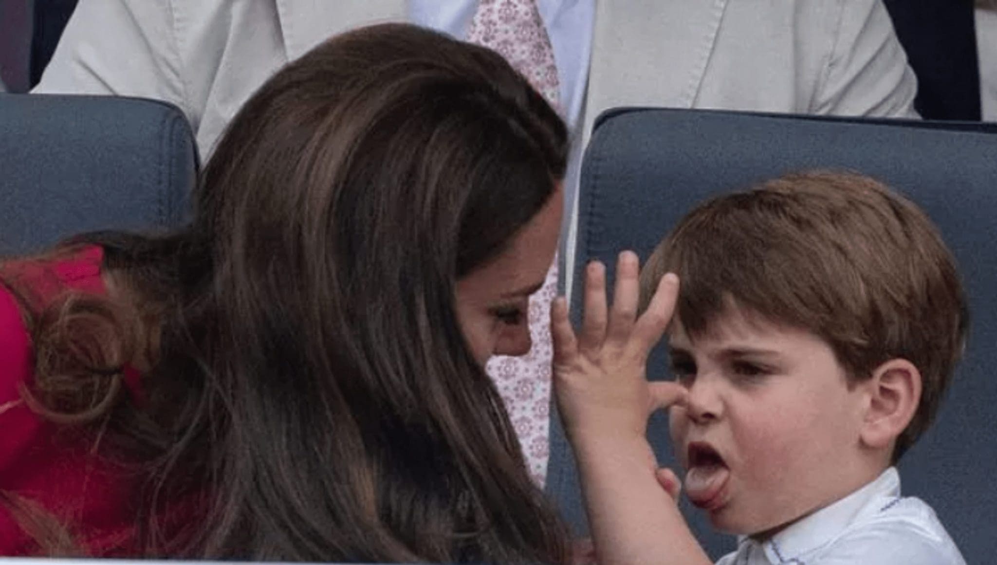 Why does everyone love funny photos of Kate Middleton and naughty Prince Louis so much