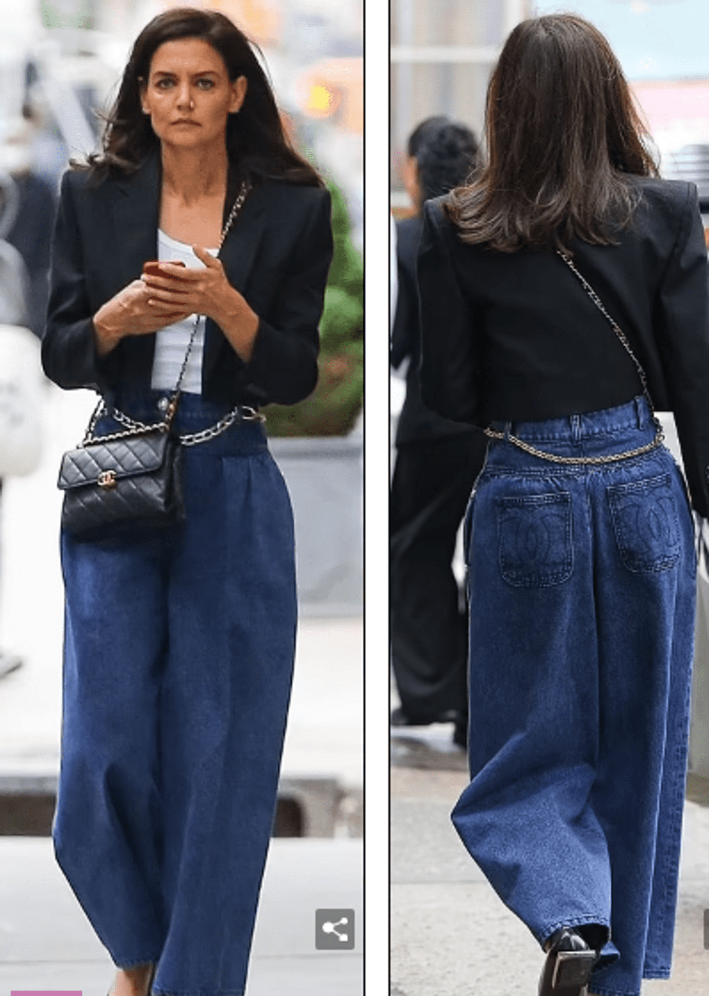 Katie Holmes on walk-in dream jeans that will fit into any wardrobe