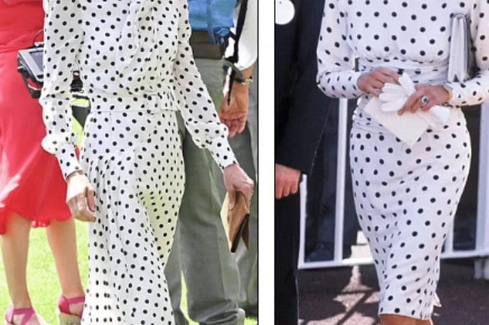 Kate Middleton as Princess Diana attends Royal Ascot 2022