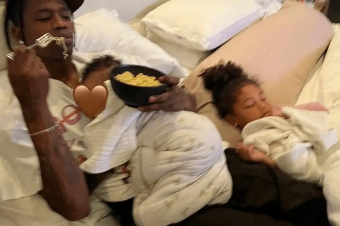Kylie Jenner showed how cozy Travis Scott is spending time with their two children