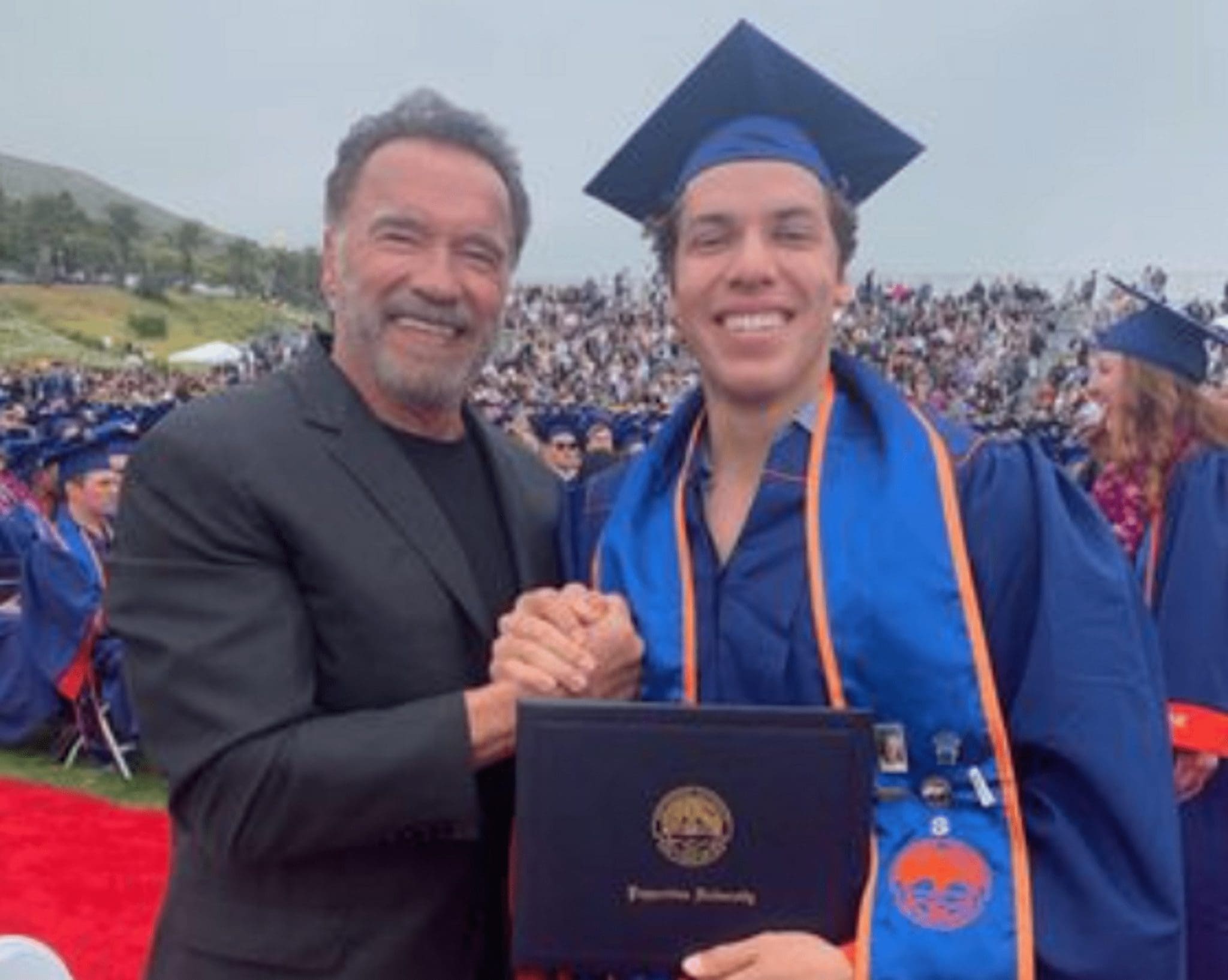 The Son Of Arnold Schwarzenegger, Joseph Baena After Graduating From College, Lost His Father's Financial Aid-And Became A Real Estate Agent