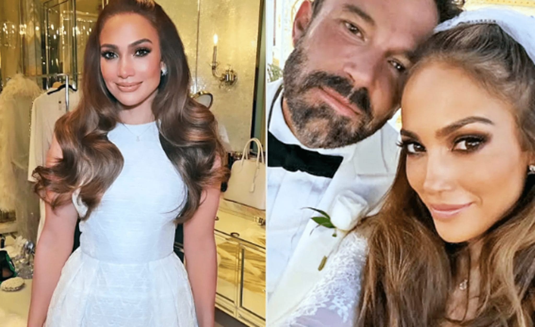 In The Church, Jennifer Lopez Changed Into Different Clothing For The Ceremony