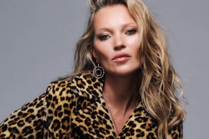 At A Fashion Event, Kate Moss Enters The DJ Booth Wearing A Leopard-Print Top