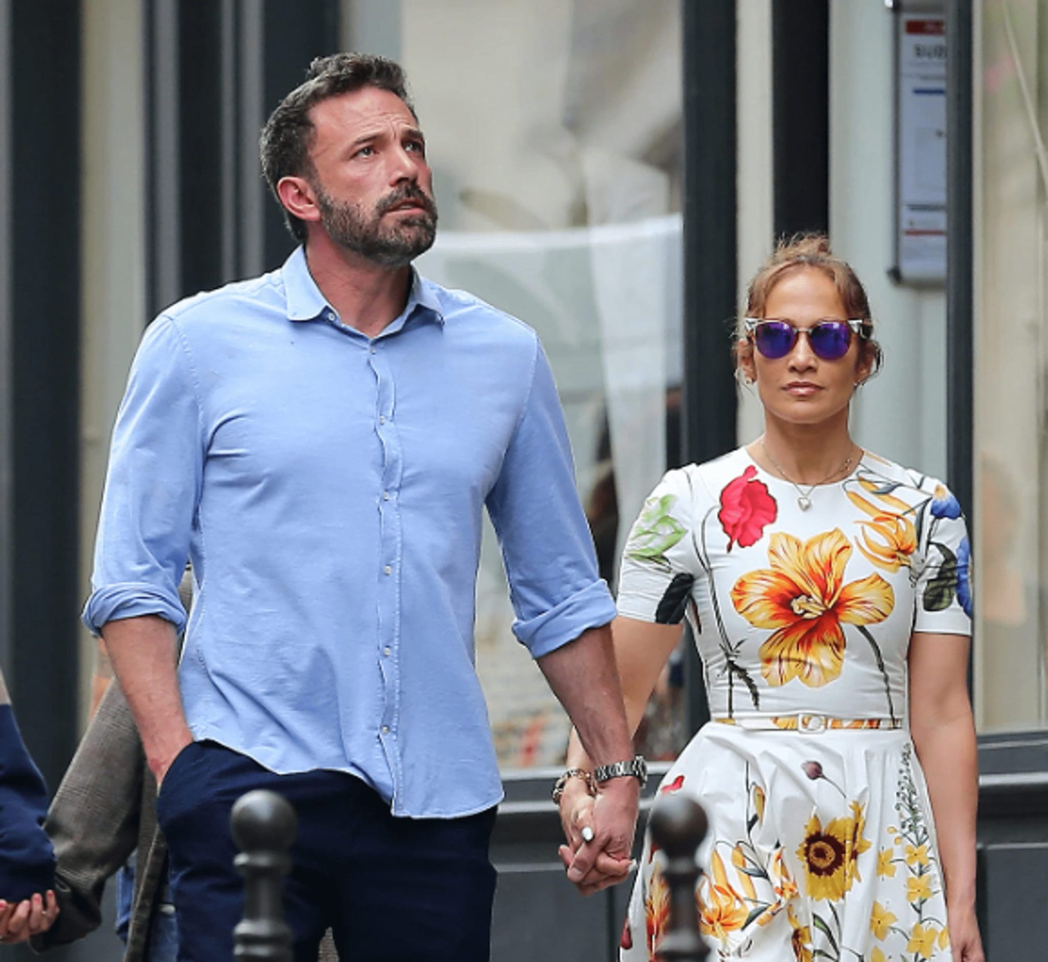 On Their Honeymoon In Paris, Ben Affleck And Jennifer Lopez Can Be Seen Wearing A Gorgeous Summer Attire