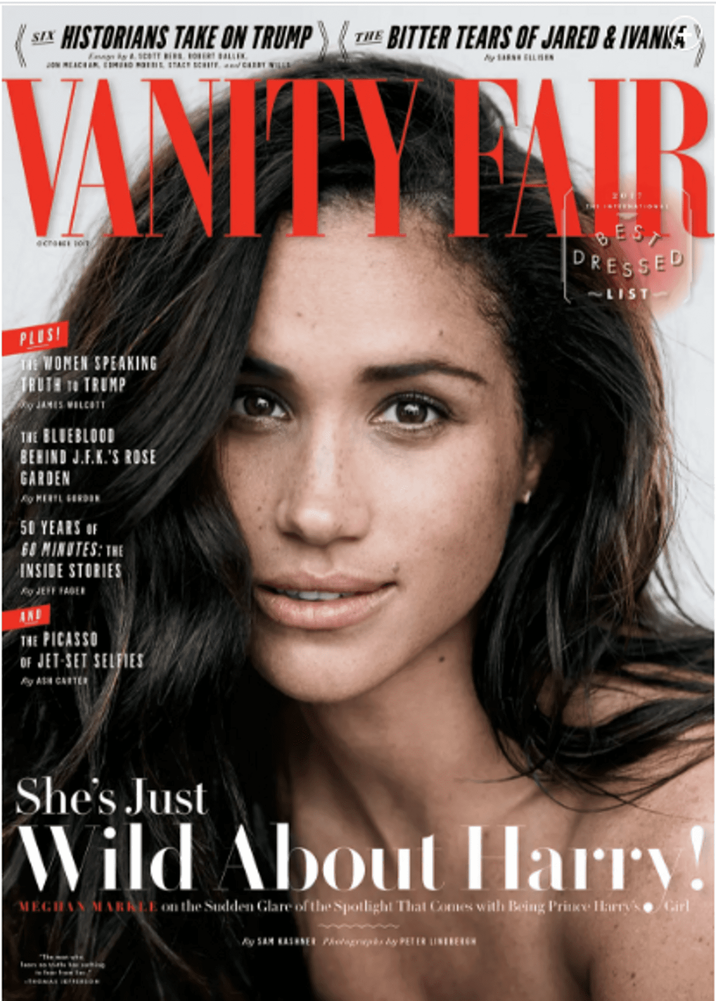 The Vanity Fair Magazine Cover That Revealed Meghan Markle's Romance With Prince Harry Infuriated Her