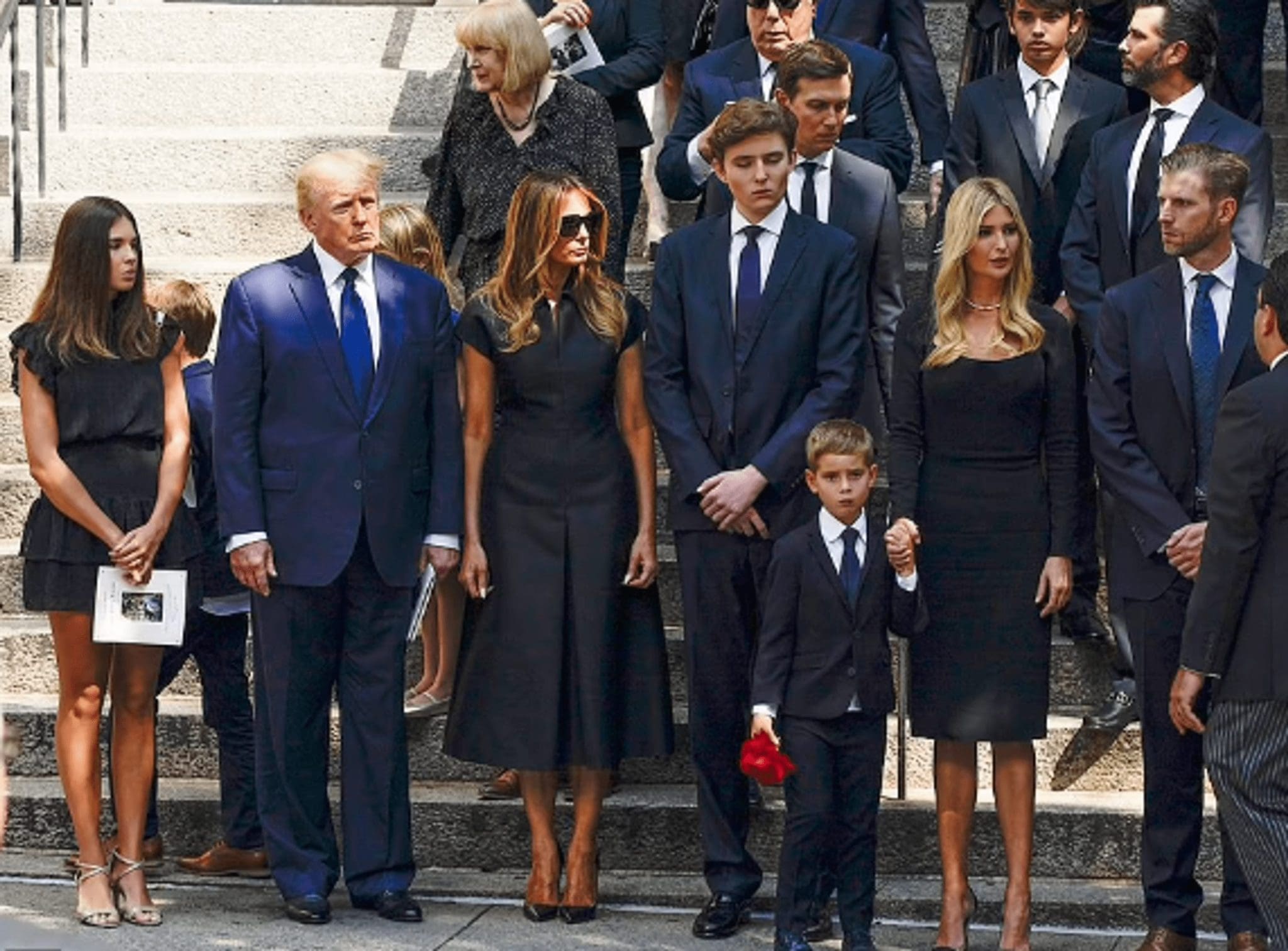 For The First Time In A Long Time, Barron Trump Appeared In Public, But Everyone Was Fixated On His Cheeks