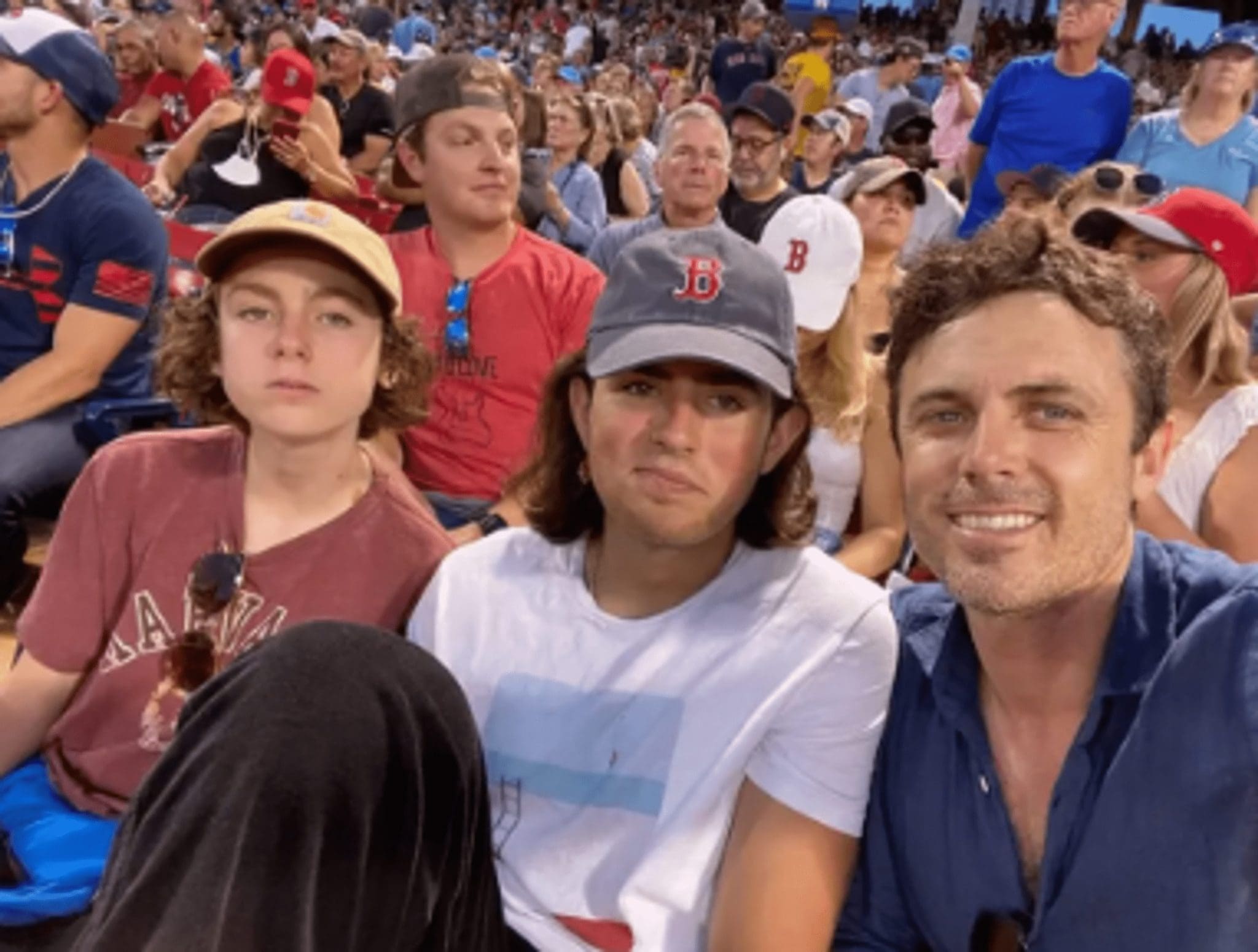 Casey Affleck Appeared Happy About His Eldest Son Indiana Leaving For College