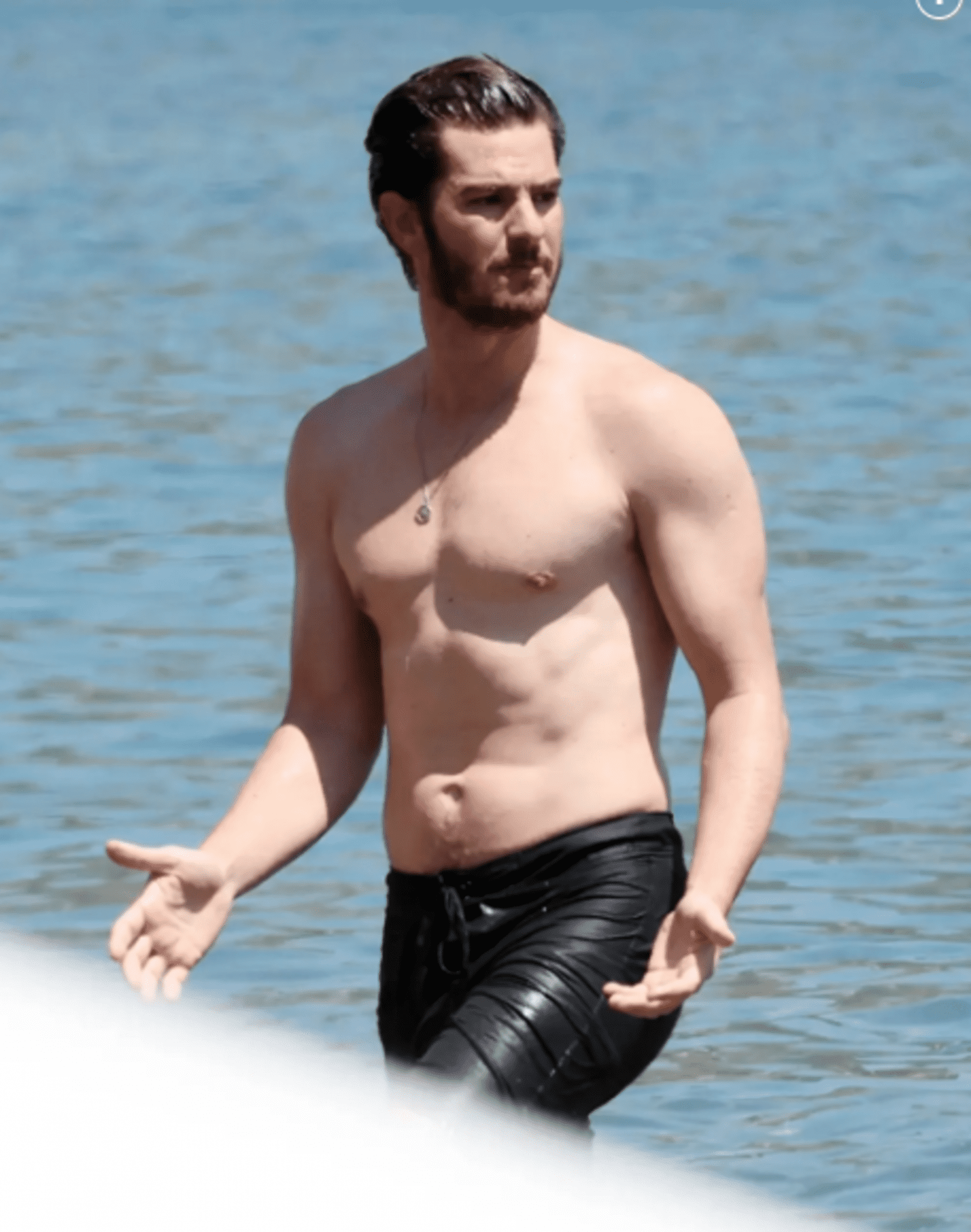 Andrew Garfield Is Toned In A Recent Holiday Photo