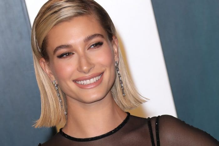 Hailey Bieber Seen Rocking A Stunning Cutout Blazer Dress Paired With Sexy Thigh High Stockings At Kendall Jenner’s Brand Celebration