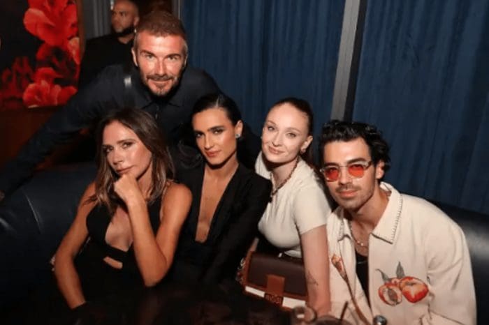 With His Wife Sophie Turner, David, And Victoria Beckham, Joe Jonas Enjoys His B'Day Over The Weekend In Miami