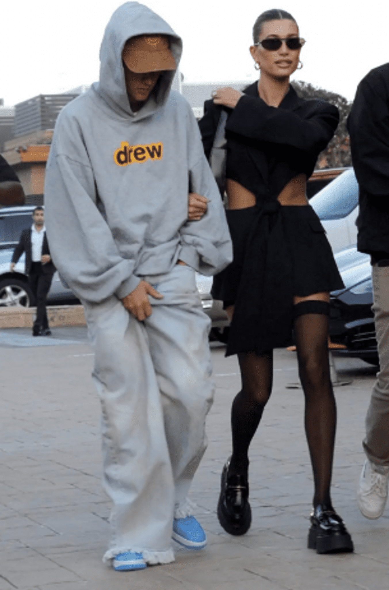 In Starkly Different Looks, Justin Bieber And Hailey Bieber Promoted Kendall Jenner's 818 Tequila Line