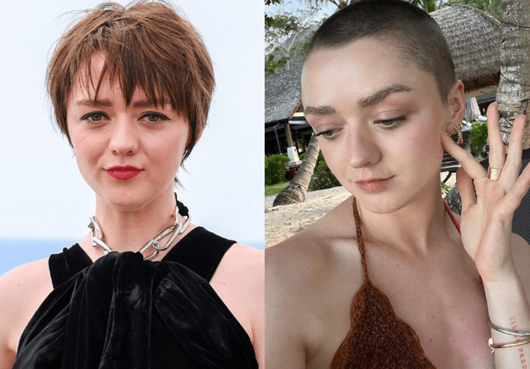Maisie Williams Debuted A Brand-New, Extremely Short Hairdo