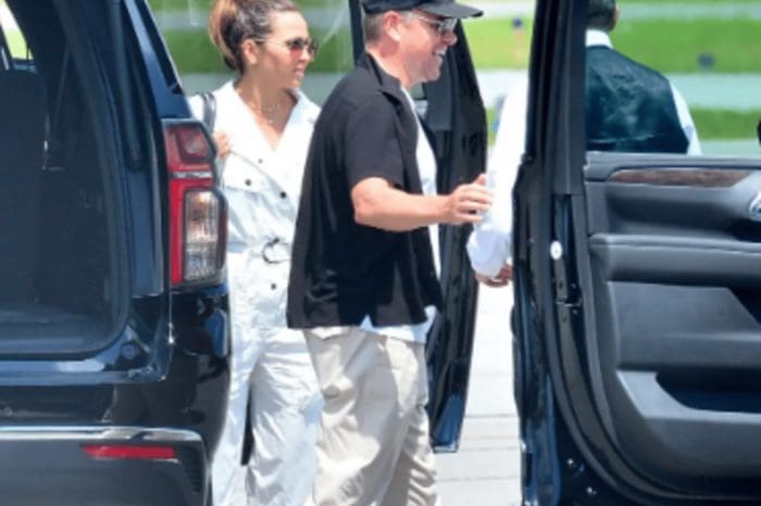 In Order To Attend The Wedding Of Ben Affleck And Jennifer Lopez, Matt Damon And His Wife Luciana Barroso Traveled To Georgia