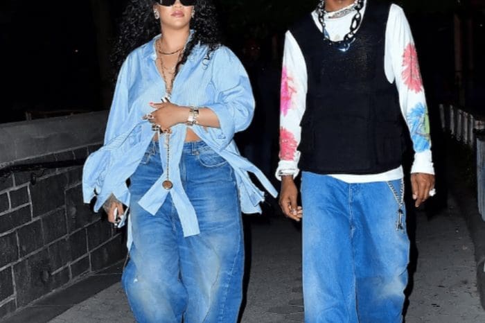 Another Early-Morning Walk By Rihanna And A$AP Rocky In New York