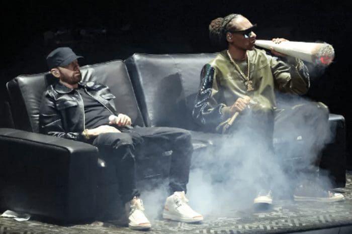 The MTV VMAs Stage Becomes Smokey With Snoop Dogg, Eminem, And A HUGE Joint
