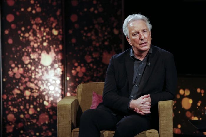 A Book Made Of Alan Rickman's Unfiltered Diary Entries Will Be Coming Out Soon And It Has Some Hilarious Harry Potter Mentions