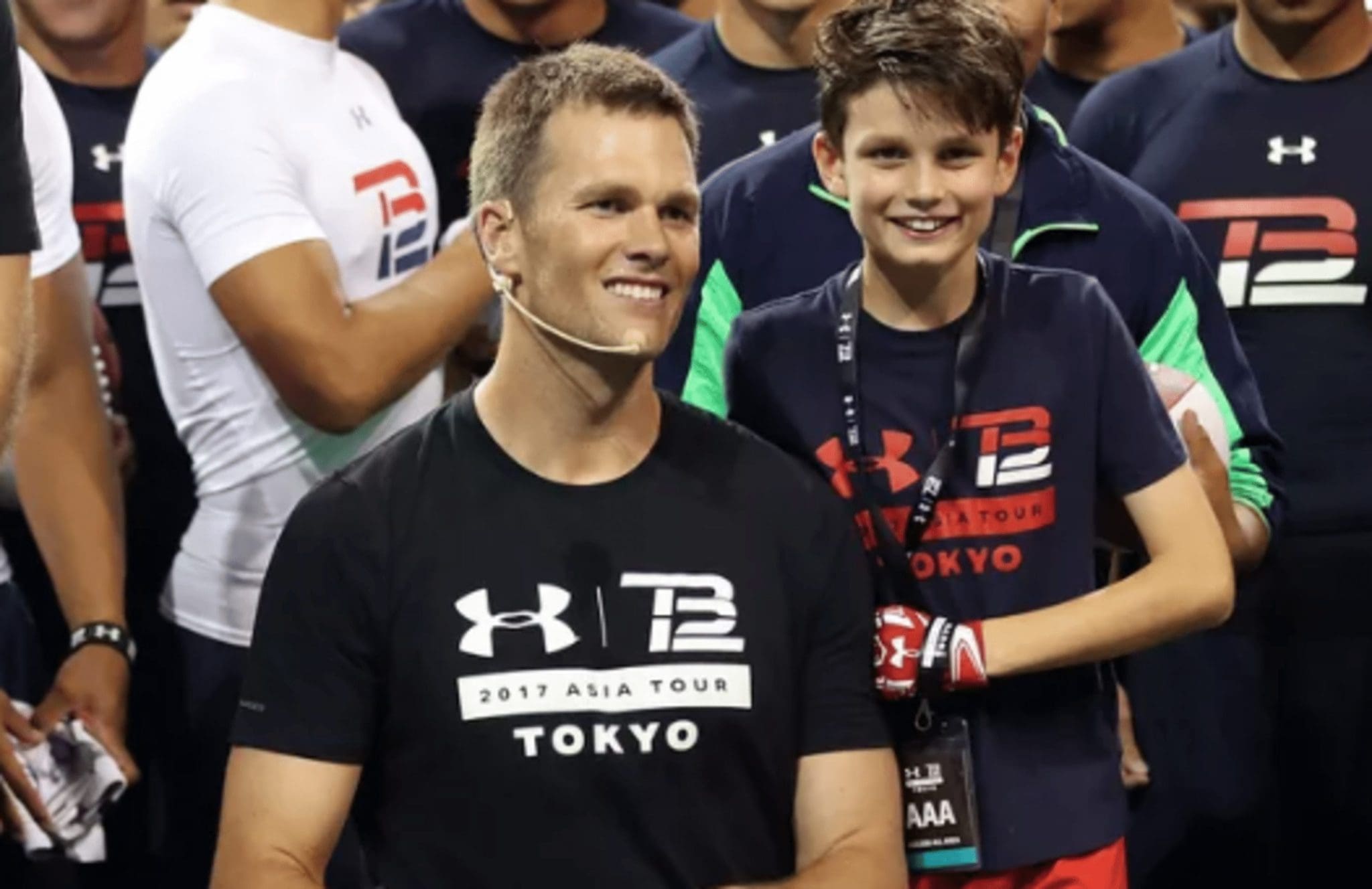 Tom Brady Took A Break From Coaching To Watch His Son Jack Play Football