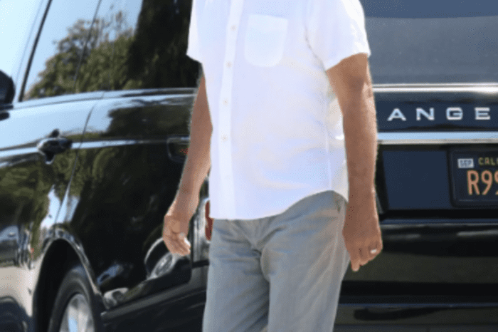 Bruce Willis Spotted In Santa Monica, California, Getting A Meal