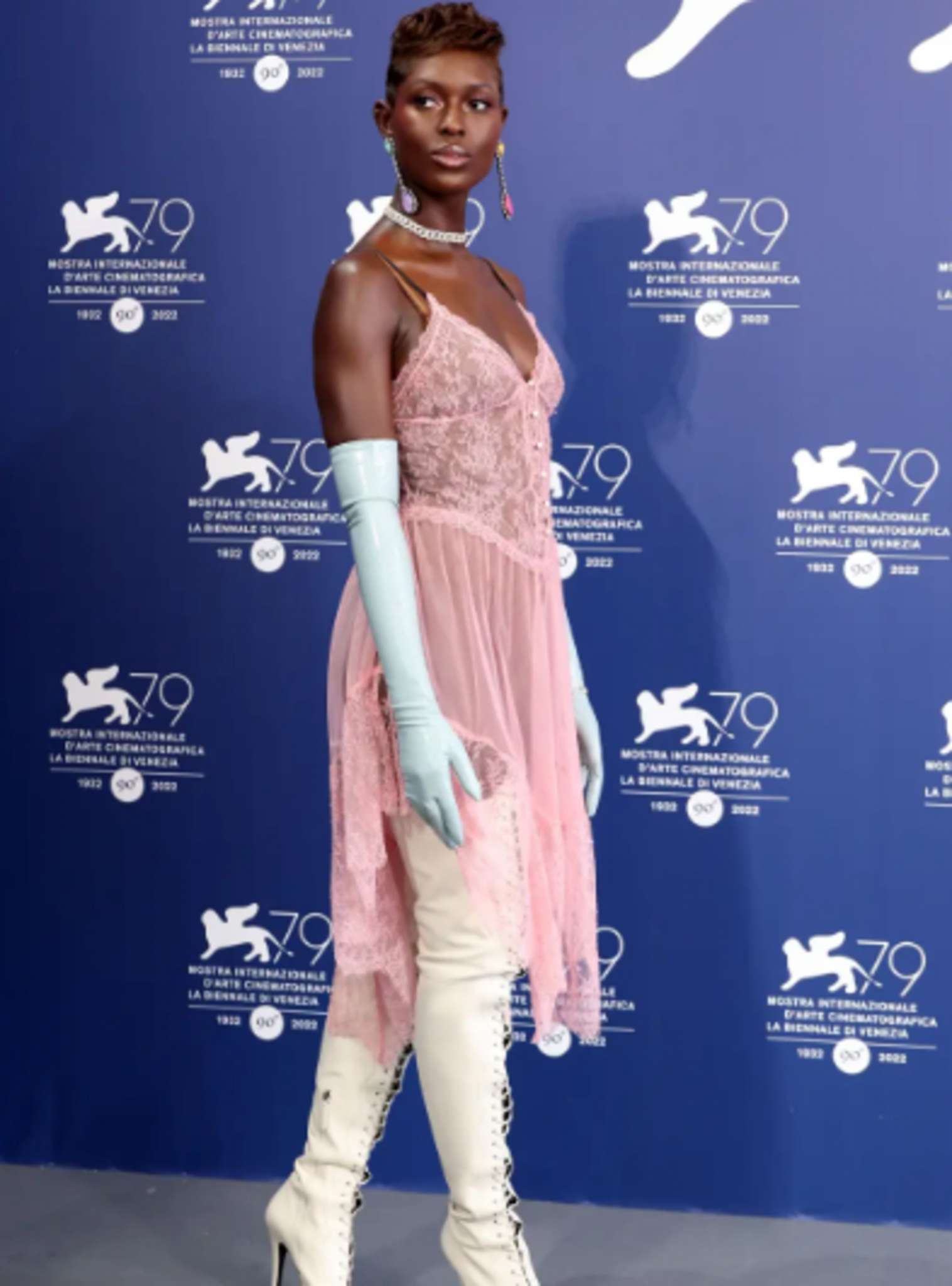 At The Venice Film Festival, Jodie Turner-Smith Wore A Barely-There Gucci Outfit And Looks Set For The Catwalk