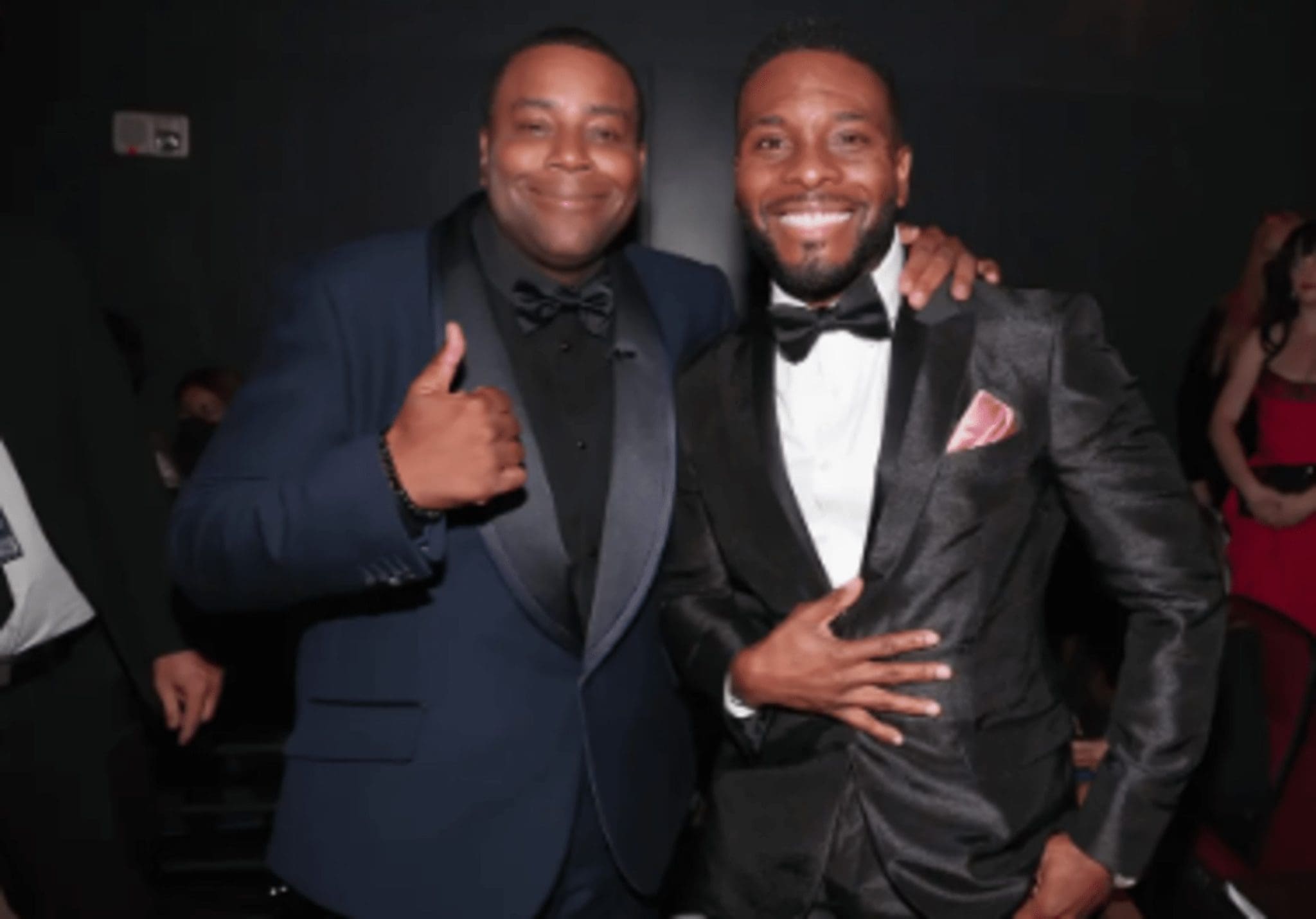 On the 2022 Emmys red carpet, Kenan Thompson and Kel Mitchell were back together again.