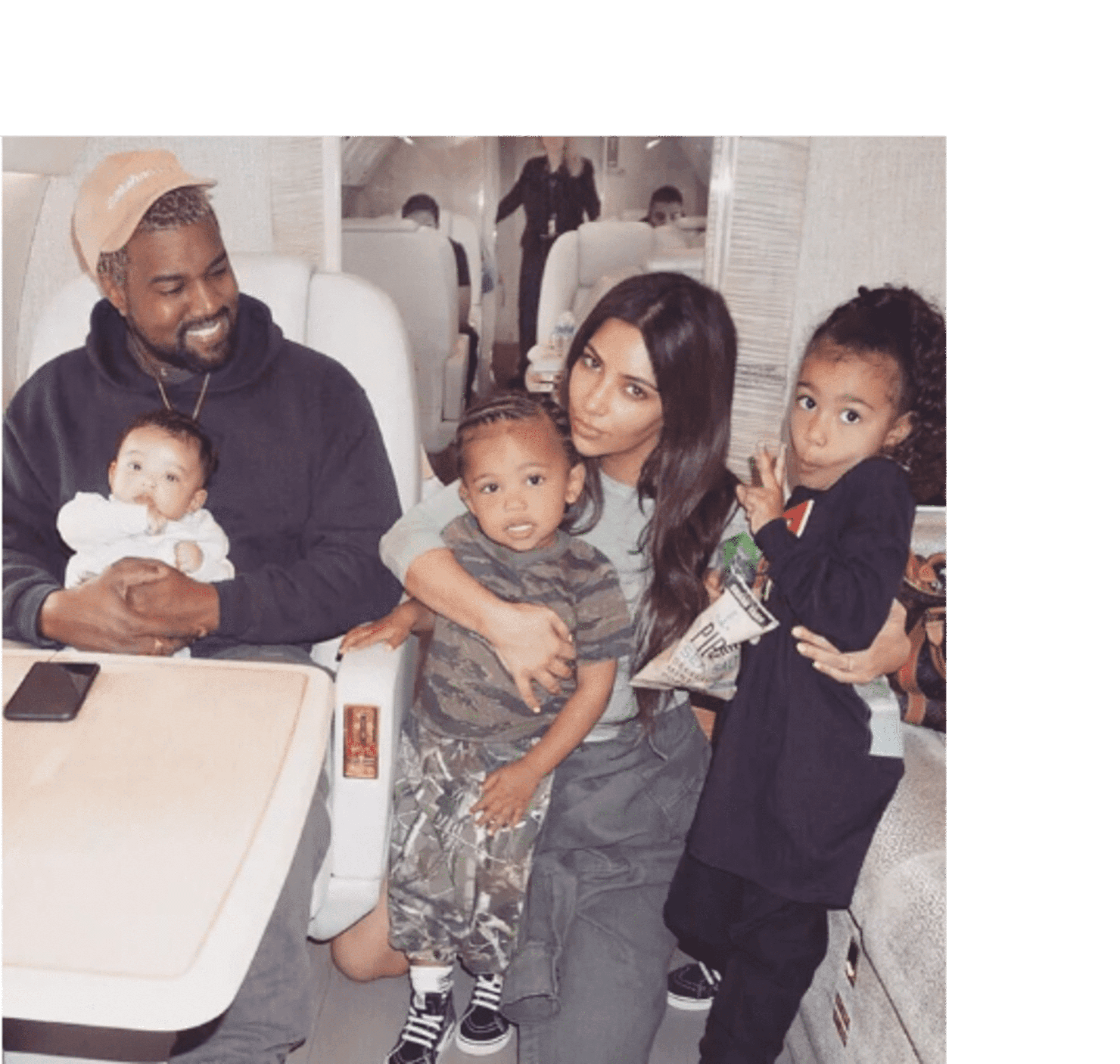Kanye West speaks candidly to Kim Kardashian and estimates that she is the primary caregiver for her children 80% of the time