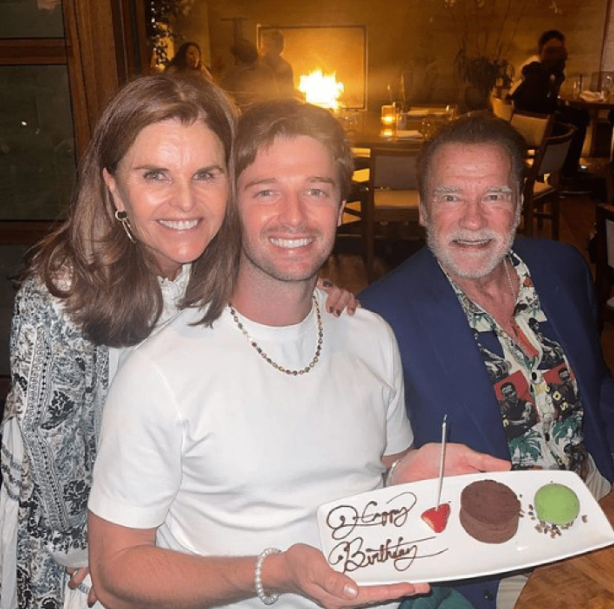 Patrick Schwarzenegger's Birthday Party Honored By Parent Exes Arnold And Maria Shriver