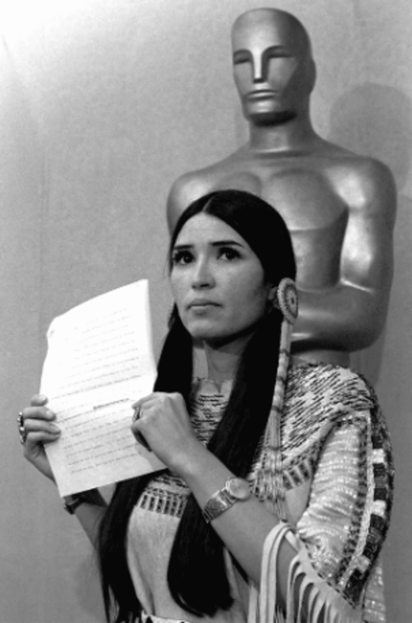 In response to the Academy's apology, Sacheen Littlefeather has decided to accept it.