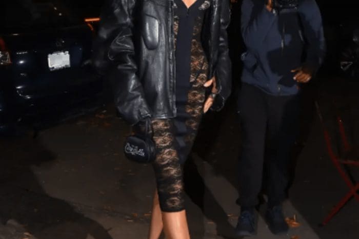 Bella Hadid's Surprise Brooklyn Birthday Party Featured Her In A Leather And Lace Ensemble