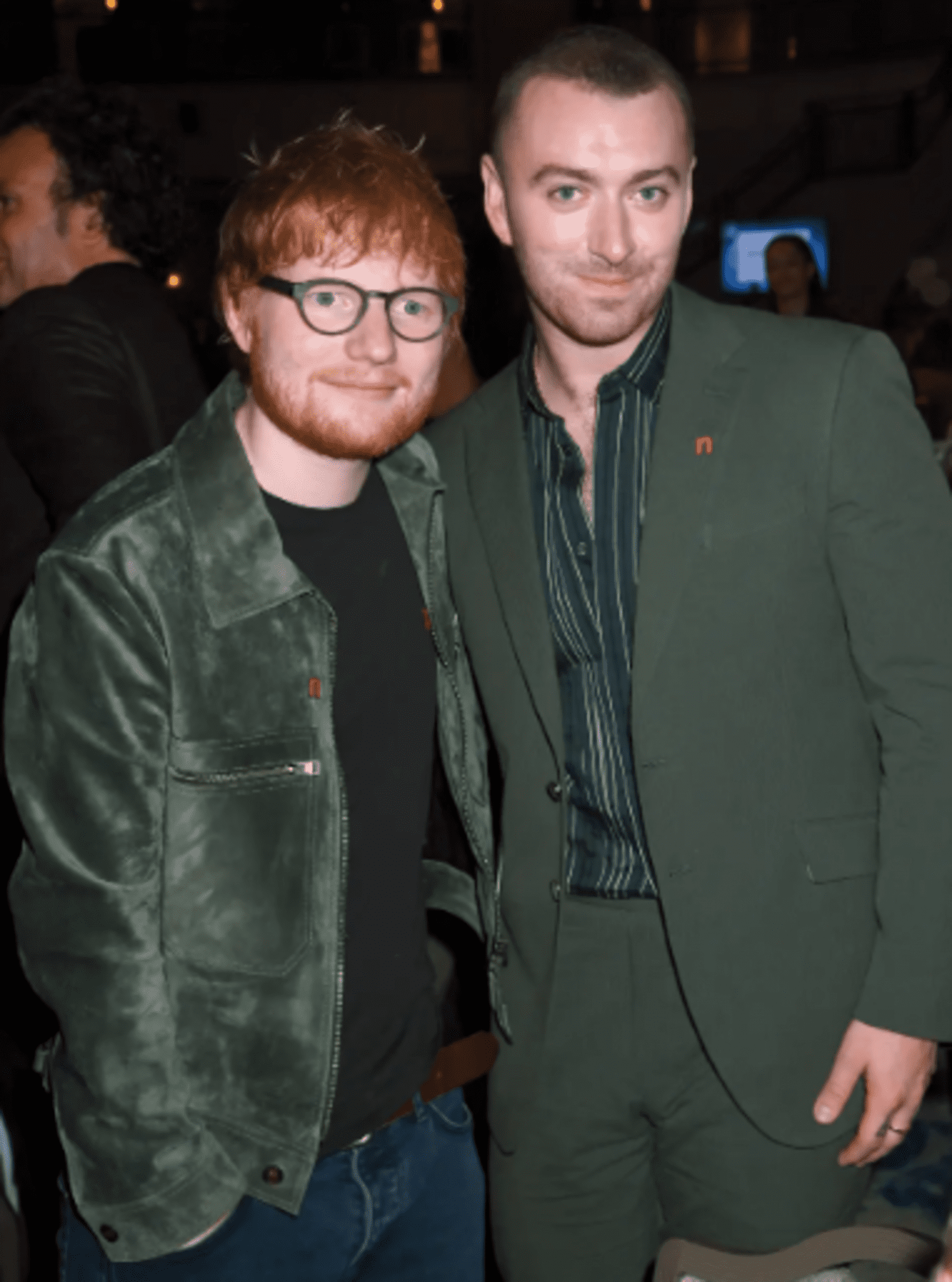 Sam Smith confided in Kelly Carkson that Ed Sheeran had given them an unusual present.