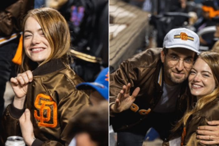 It Was A Fun Night Out For Emma Stone And Dave McCary. While Attending A Ball Game