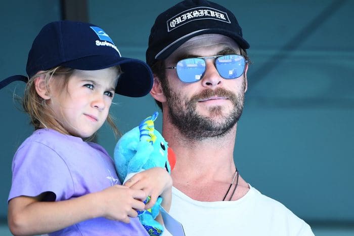 Chris Hemsworth's Kids Seem To Love Thor; Mjolnir Replica Is Seen In Their Luggage