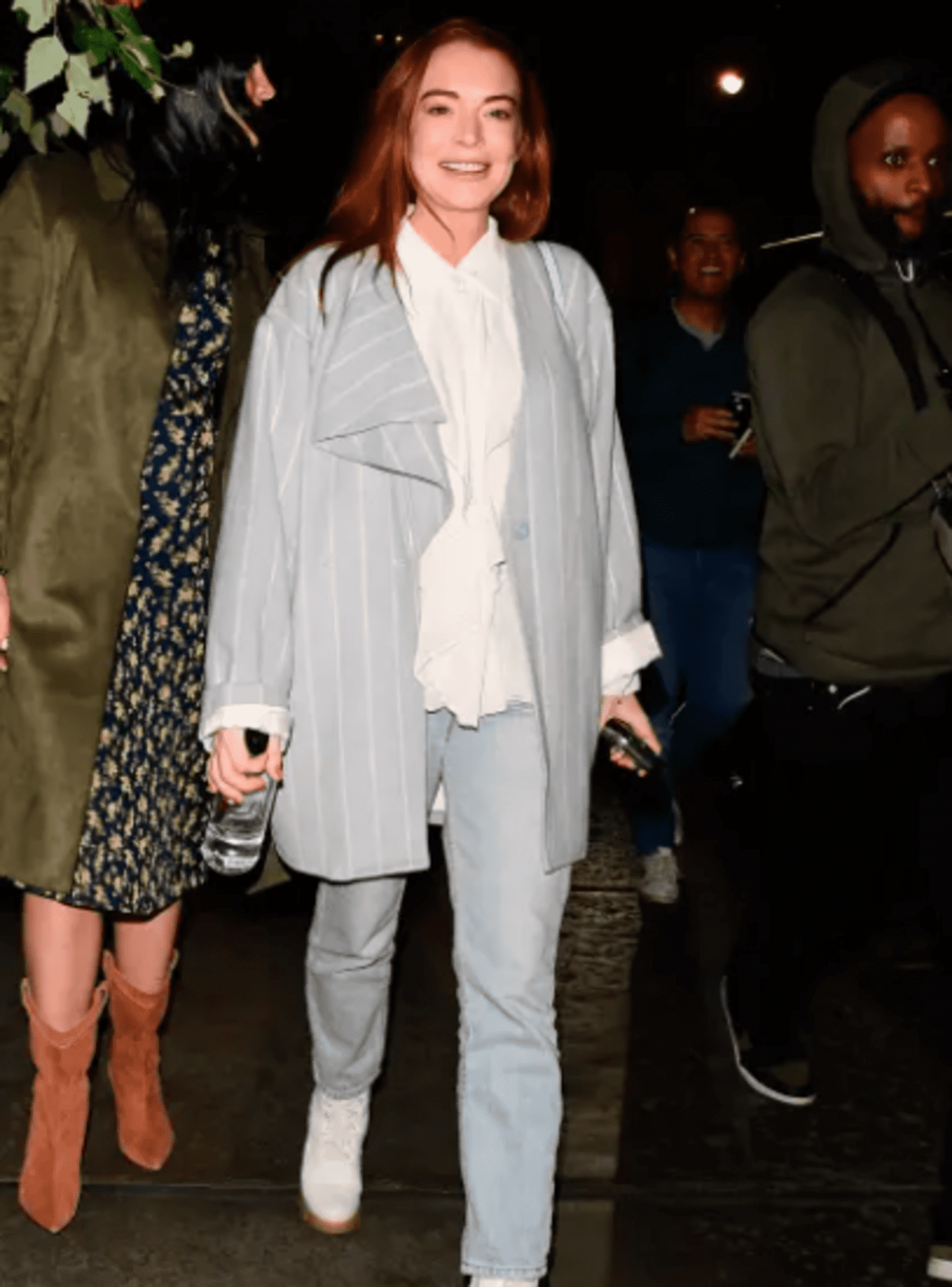 Lindsay Lohan Showed Up To Mark Ronson's Hotel Opening Performance As A Special Guest