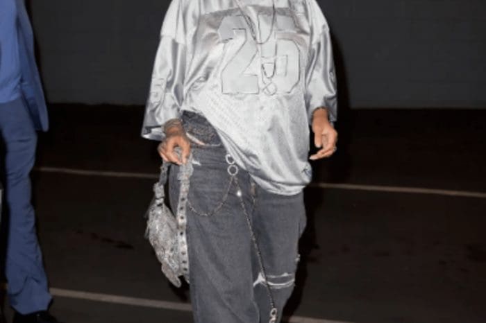 Rihanna Was Spotted Out And About Wearing A Glistening D Pendant, Which Has Led To Speculation Regarding The Name Of Her Child